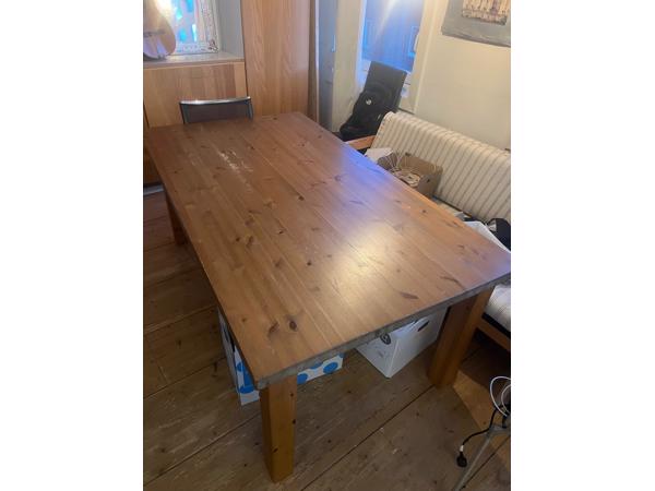 Houten tafel