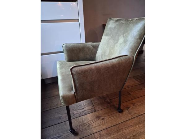 Stoelen 4 stuks (mosgroen)