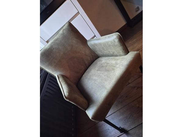 Stoelen 4 stuks (mosgroen)