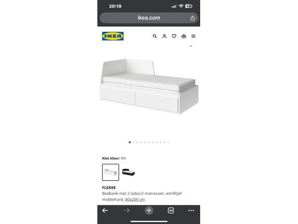 IKEA 1-2 persoonsbed Flekke