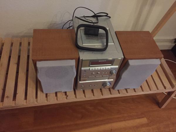 Sony stereoset Radio/CD speler