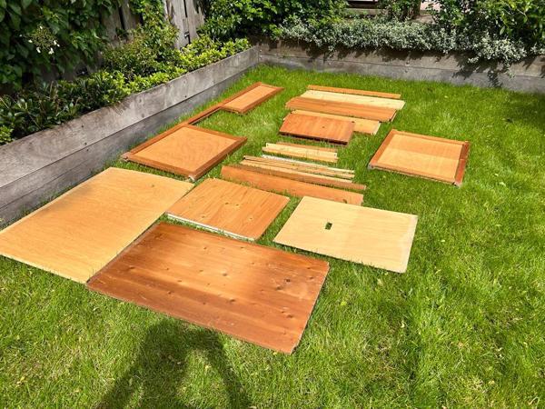 Lundia bureau met boekenkast