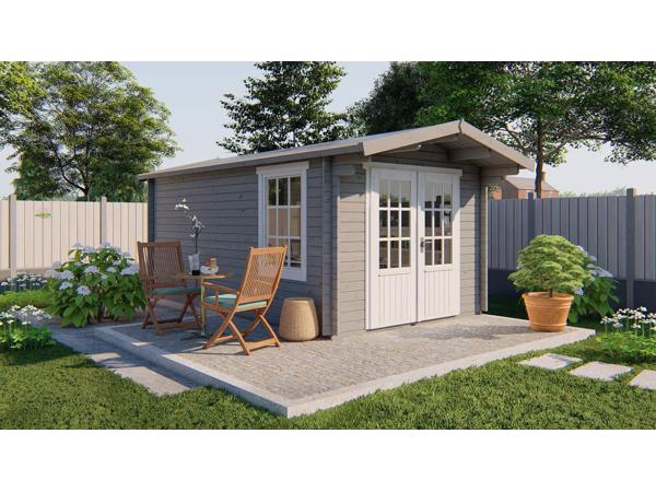 Blokhut - Tuinhuis Julia | 40 mm | vuren onbehandeld