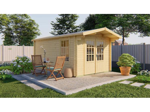 Blokhut - Tuinhuis Julia | 40 mm | vuren onbehandeld