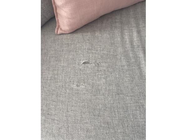 Gratis bank af te halen met helaas wat gaten