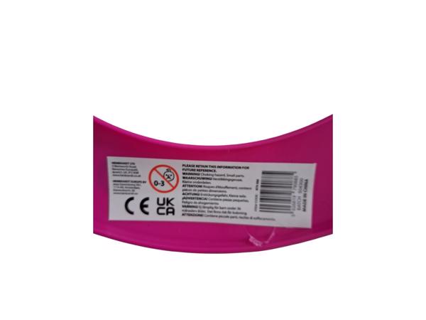Frisbee met een Diameter van 25 Cm roze