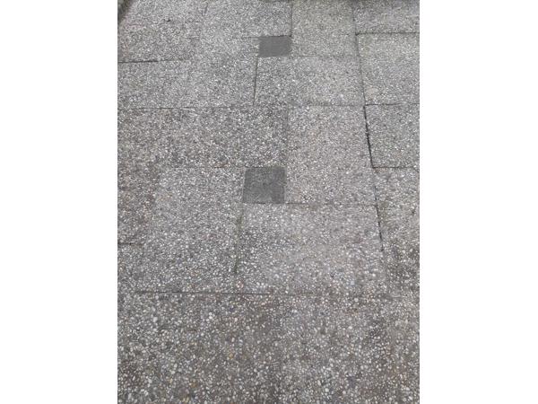 grindtegels 60x40 cm incl. passtukjes