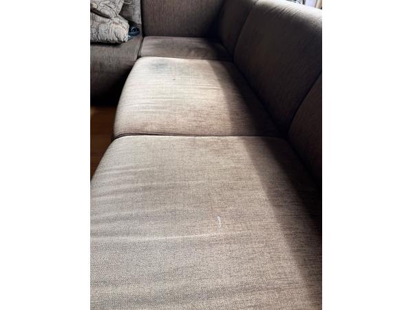 Hoekbank met loungedeel