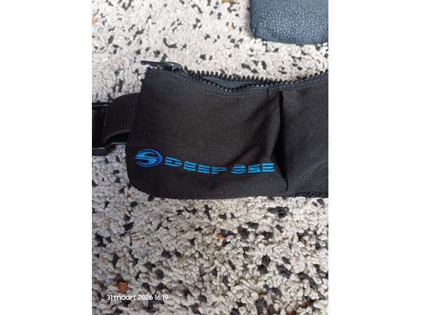 loodgordel met lood gewichten voor de duiksport