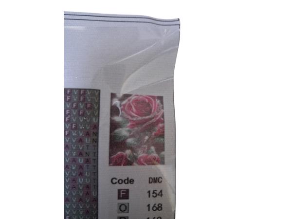 nr 13 Diamond Painting rozen 50x40cm (vierkant)