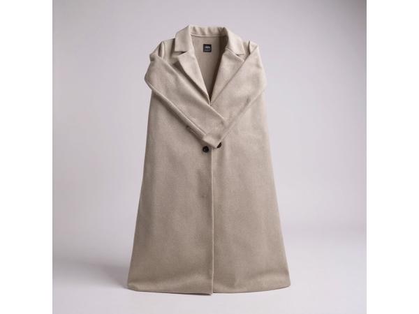 Zara Mantel Beige/ Maat S en Nieuw!