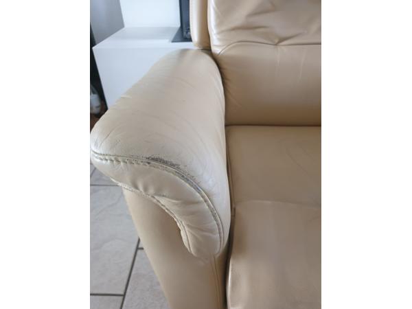 Lederen relaxfauteuil