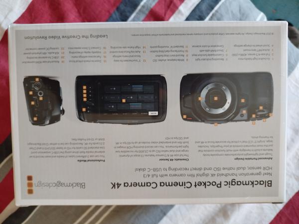 Blackmagic Pocket Cinema 4k