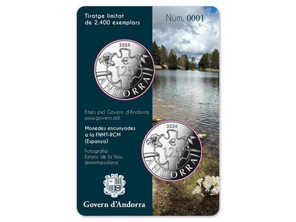 Andorra - 2x 1,25 euro 2024 in blister