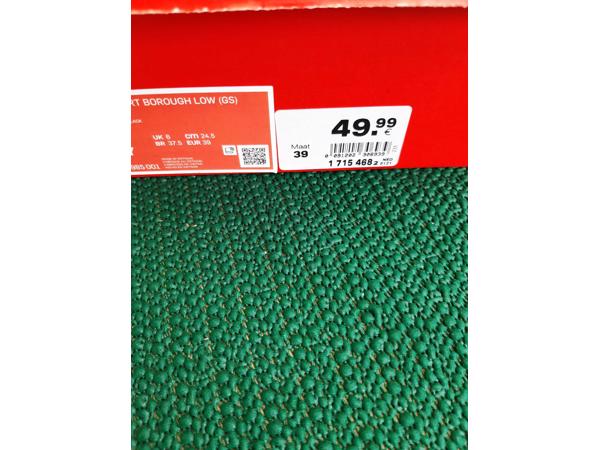 Nike sport schoenen als nieuw maat 39