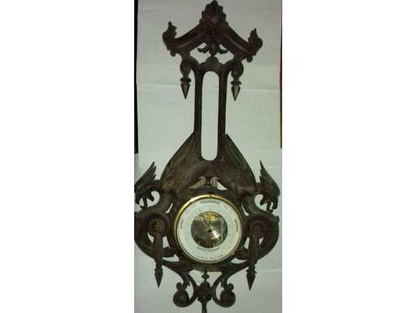 Schitterende antieke barometer.