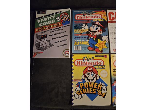 7 Nintendo diverse magazines lot in nette staat