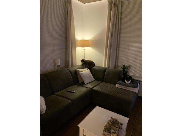 Hoekbank antracietgrijs