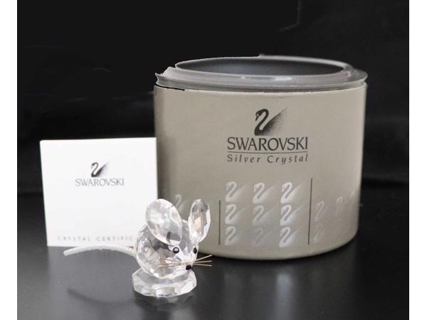 Swarovski schattig klein muisje  met doos en certificaat