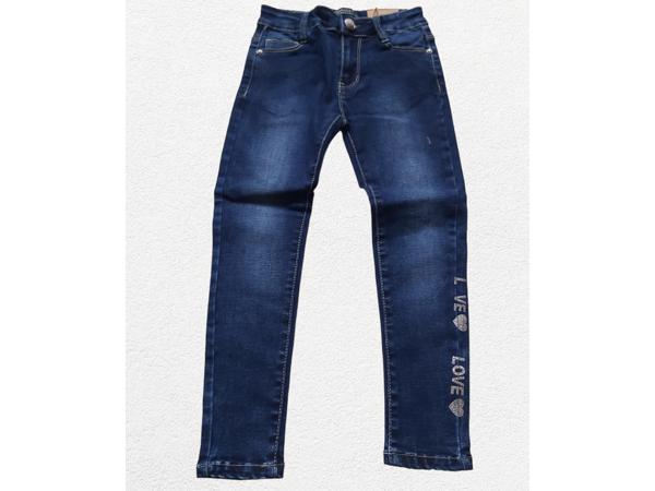 Grace - skinny - stretch - jeans Love Love blauw 122 ( mist