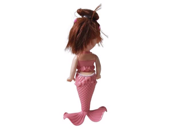 Mermaid zeemeermin pop roze 18cm