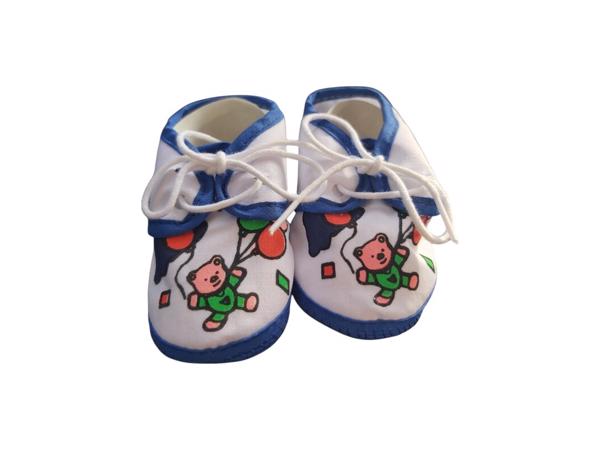 Junior Joy Babyschoenen donker blauw beertje