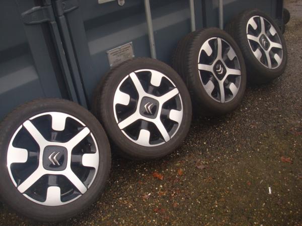 17 inch Originele Bicolor Citroën C3/C4 Cactus Velgen 4x108