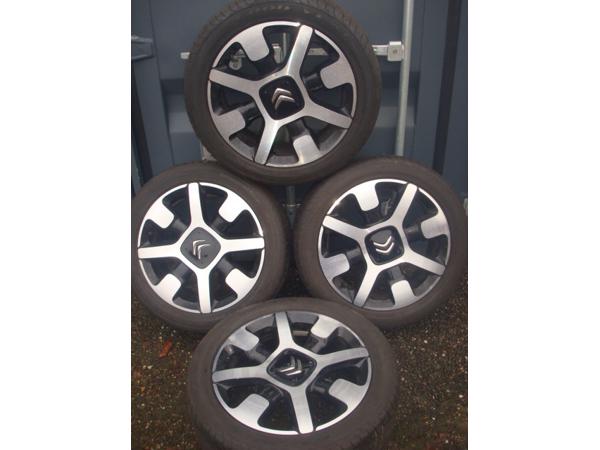 17 inch Originele Bicolor Citroën C3/C4 Cactus Velgen 4x108