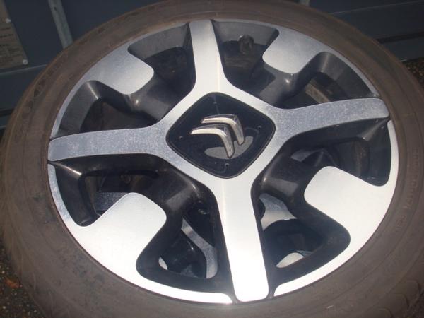 17 inch Originele Bicolor Citroën C3/C4 Cactus Velgen 4x108