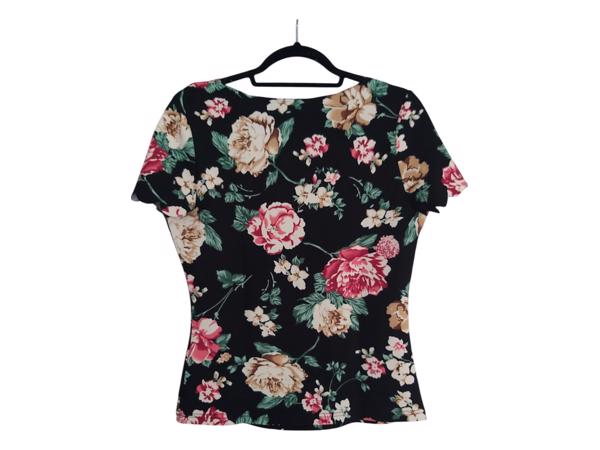 Stretchy shirt bloemenprint S