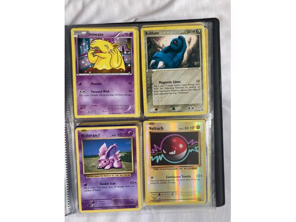 Pokemon card game boekje vol