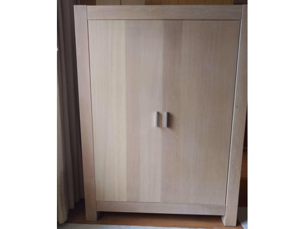 TV-meubel eiken wit geolied