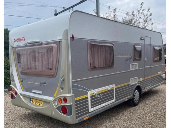 Dethleffs Camper Lifestyle 510 V 2006 enk bedden AIRCO MOVER