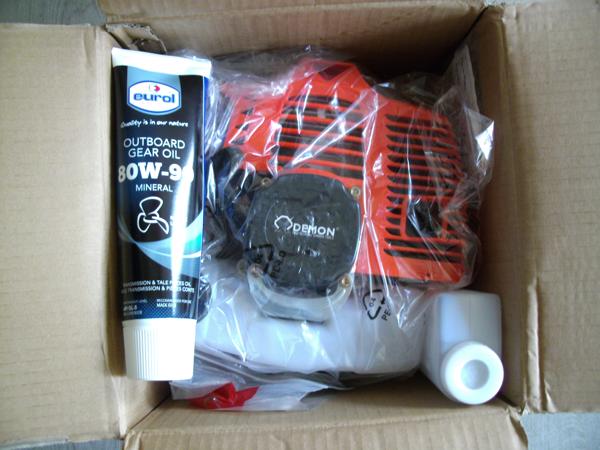 Excursion 5 opblaasboot met Demon BB-Motor