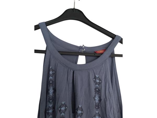 Buffalo London stretchy zomer jurk blauw 42