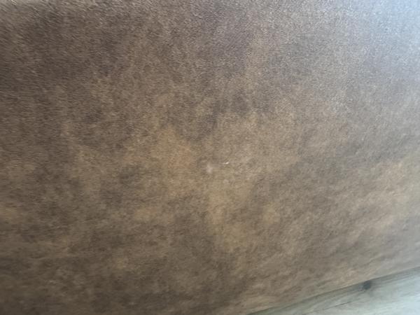 Bank drie zits - cognac kleur