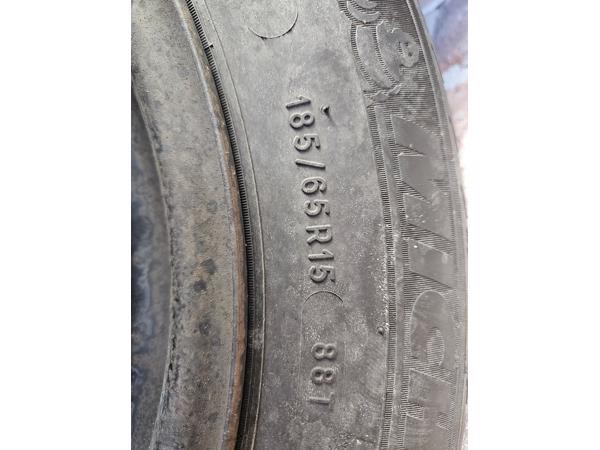 Winterbanden op stalen velg