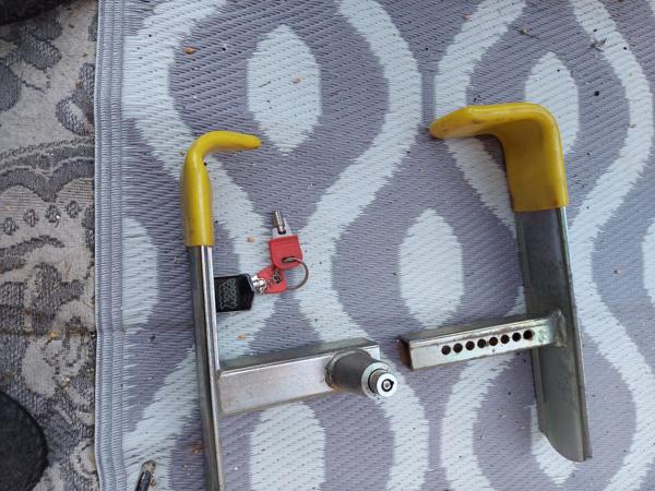 Wielklem voor caravan in zeer goede staat