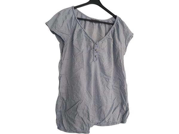 Yessica shirt blauw zilver 44