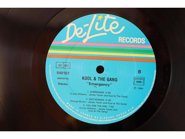 Kool &amp; The Gang - Emergency Label; De-Lite Records jaar:1984