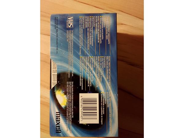 Maxell Mega Power Tapes 240 – VHS