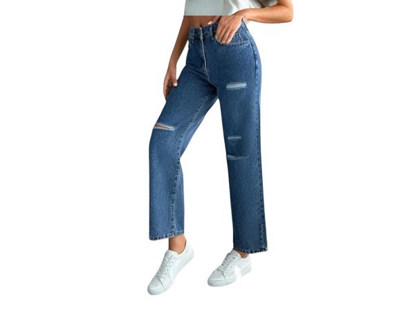 Ripped jeans blauw M/31