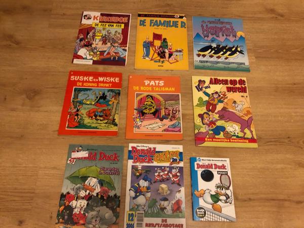 Stripboek , comic , strip diverse soorten ook los te koop