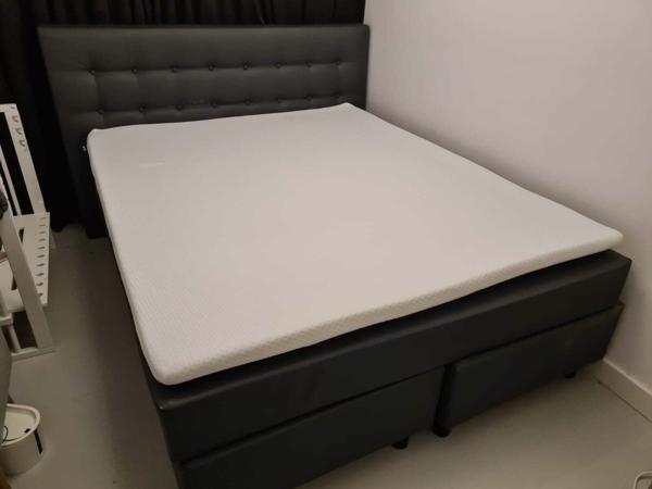 Boxspring met topper foam emma