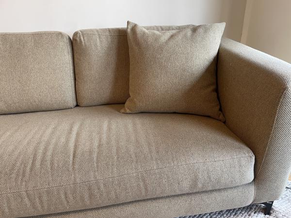 3p groene zitbank met open einde