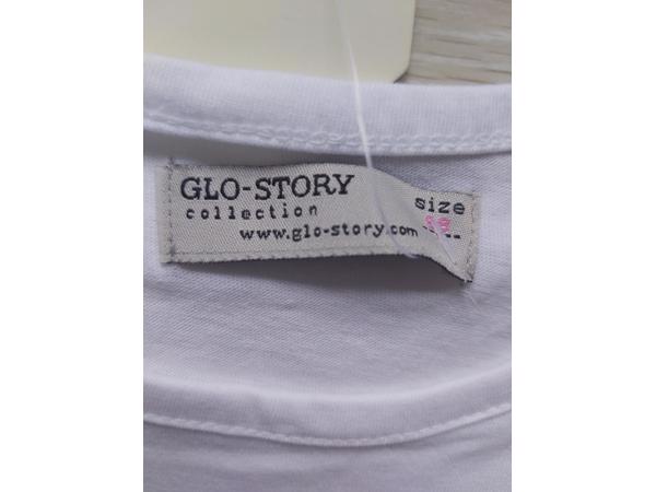Glo-story T-shirt wit zonnebril 98