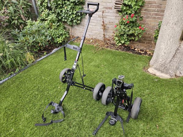 Golf trolley, Fastfold, compact, handig