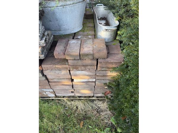 Rode bakstenen 20x5x9,5