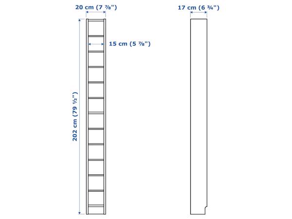 CD meubel - 3 x CD kast 202cm