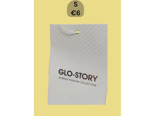 Glo-story t-shirt zwart banana strike S